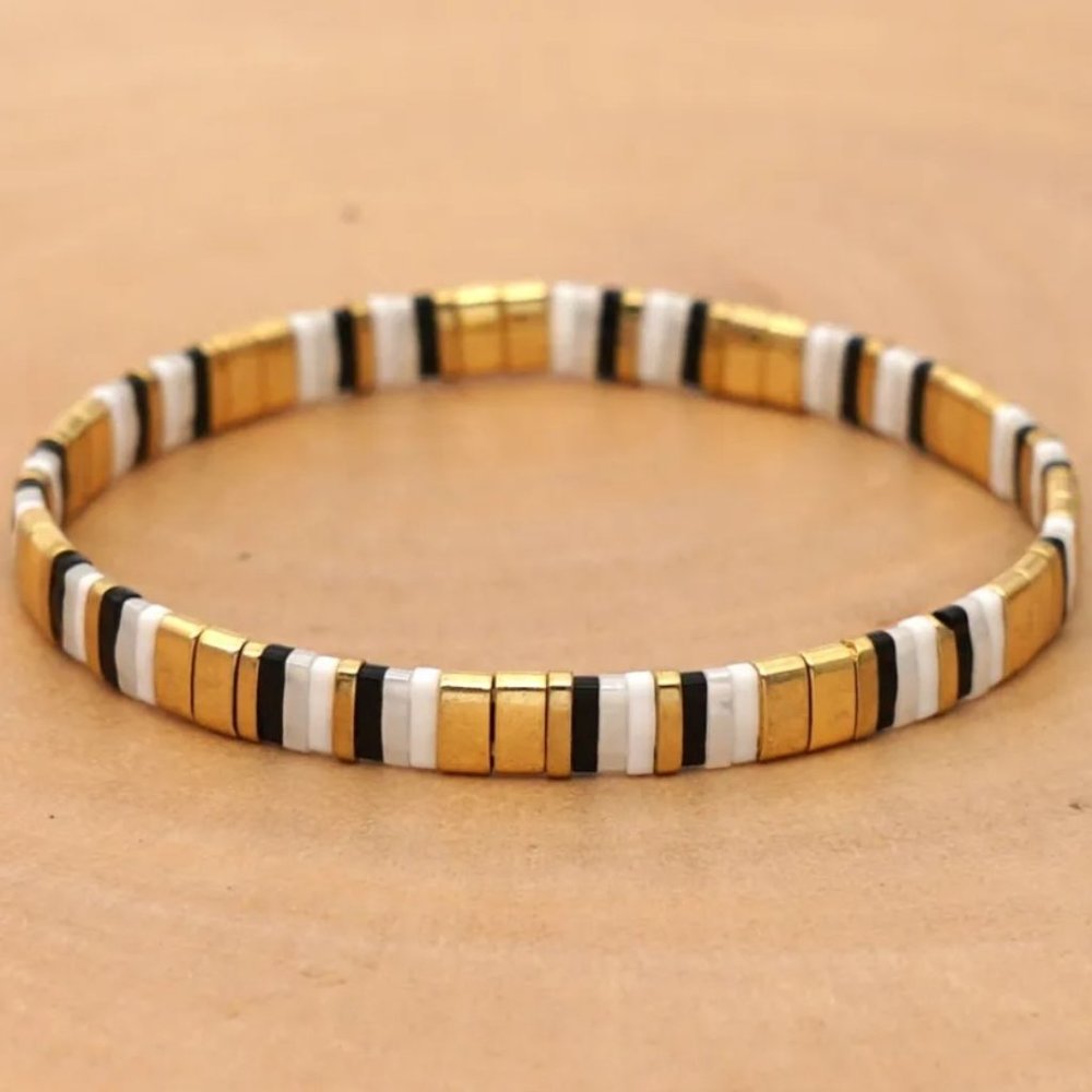 Miyuki Tila bead bracelet